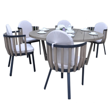 Ocio Balcón Villa Muebles Silla Patio Conjunto de comedor